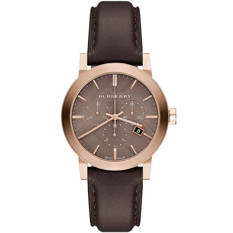 burberry the city swiss chronograph watch|Burberry Men's Swiss Chronograph The City Brown Leather .